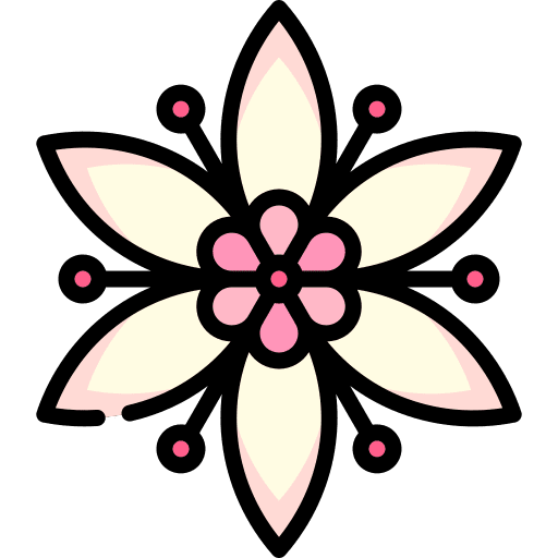 Jade flower nature gardening icon Jade flower nature gardening icon