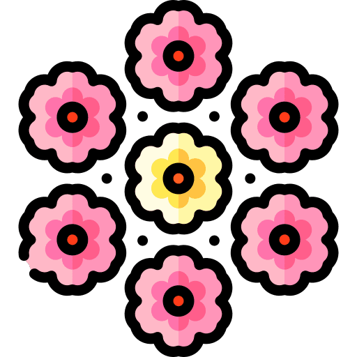 Lantana nature gardening flower icon Lantana nature gardening flower icon
