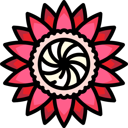 Protea botanical blossom flower icon Protea botanical blossom flower icon