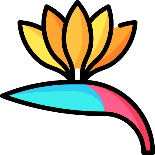 Bird of paradise blossom gardening bird of paradise icon Bird of paradise blossom gardening bird of paradise icon