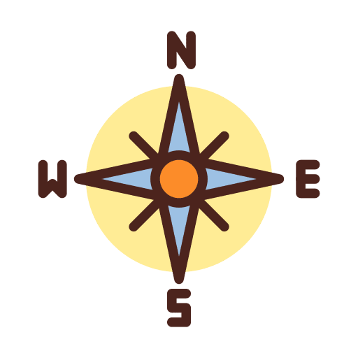 Compass compass cardinal points travel icon