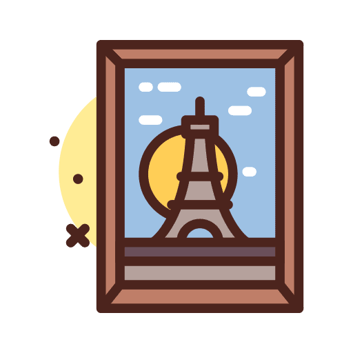 Photography art and design tower eiffel cultures icon