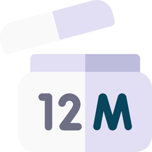 Shelf life expired beauty cream shelf life expired icon