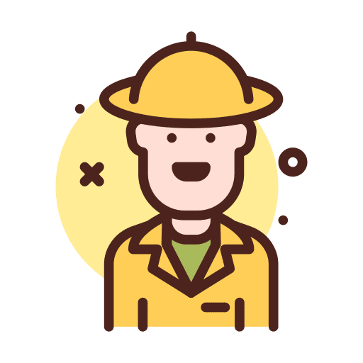 Tourist user adventure avatar icon Tourist user adventure avatar icon