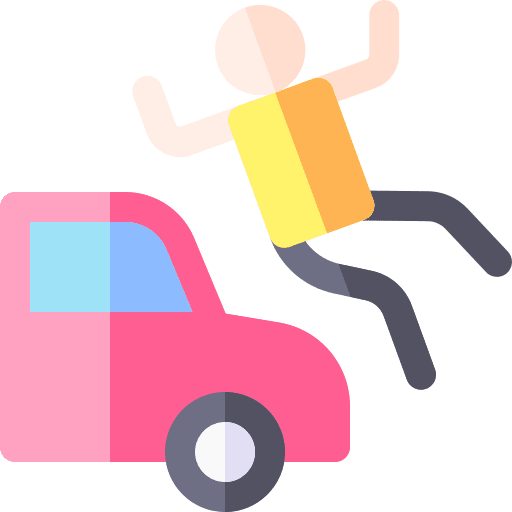 Accident insurance car accident icon Accident insurance car accident icon