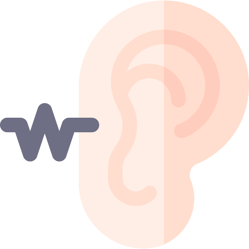 Auditory ear anatomy listen icon Auditory ear anatomy listen icon