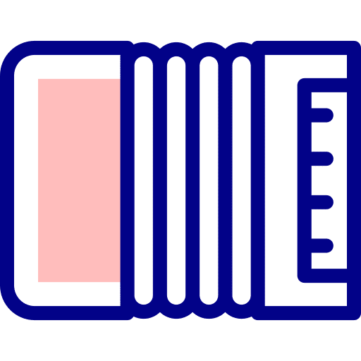 Accordion music and multimedia musical instrument orchestra icon Accordion music and multimedia musical instrument orchestra icon
