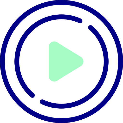 Play button multimedia option video player movie icon