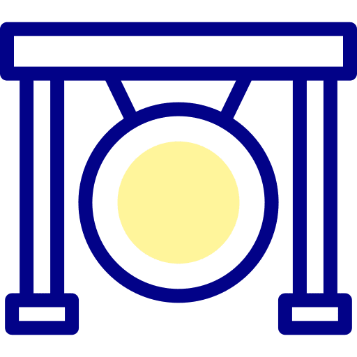 Gong orchestra gong cultures icon Gong orchestra gong cultures icon
