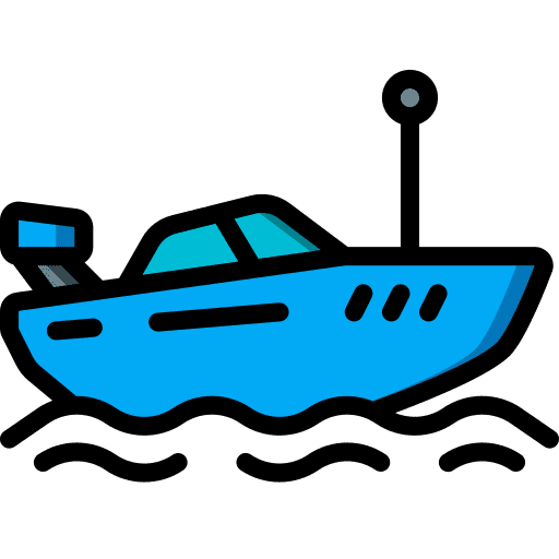 Boat vehicle remote control icon