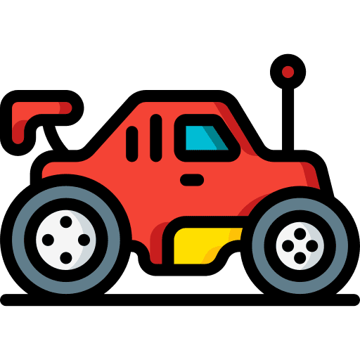 Car remote race vehicle icon