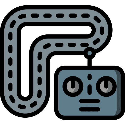 Track track control drive icon Track track control drive icon