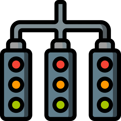 Traffic lights signals start traffic lights icon Traffic lights signals start traffic lights icon