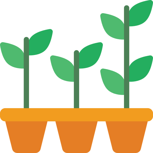 Seedlings seedlings botanical farming and gardening icon