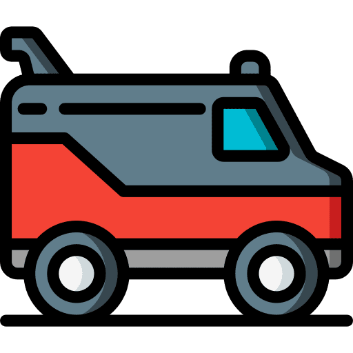 Van control vehicle transportation icon Van control vehicle transportation icon