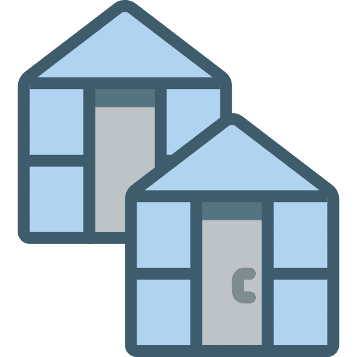 Greenhouse botanical cultivation agriculture icon