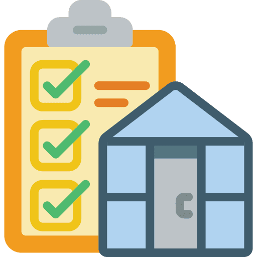 Clipboard compliance verification check list icon