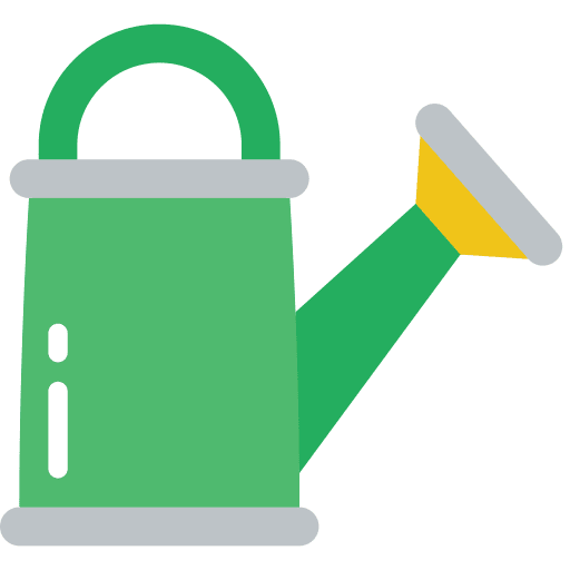 Watering can gardening tool watering tool farming and gardening icon