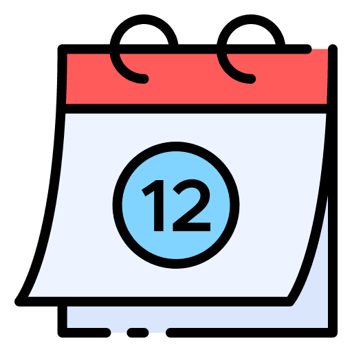 Calendar wall calendar schedule time and date icon Calendar wall calendar schedule time and date icon