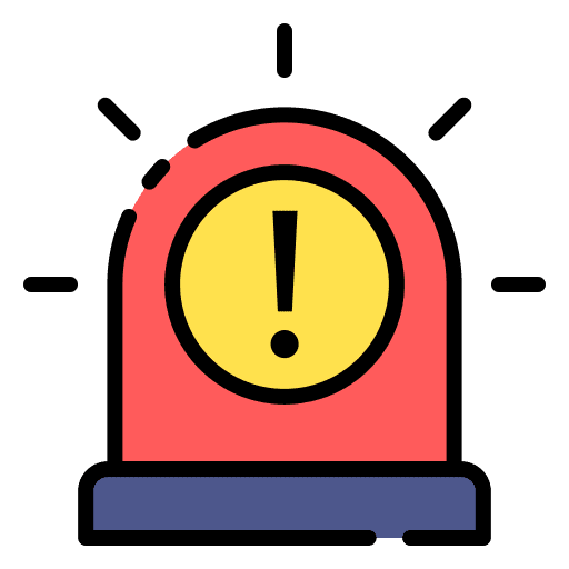 Emergency alarm urgent flashlight icon Emergency alarm urgent flashlight icon