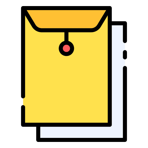 Document office files and folders material icon Document office files and folders material icon