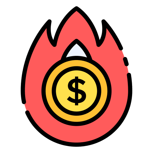 Flame nature fire danger icon Flame nature fire danger icon