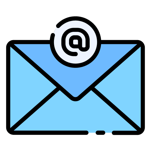 Mail envelope message communications icon Mail envelope message communications icon