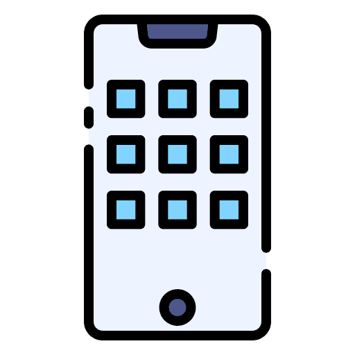Smartphone smartphone apps mobile phone icon Smartphone smartphone apps mobile phone icon