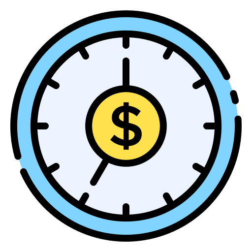 Time clock tool cooking icon Time clock tool cooking icon