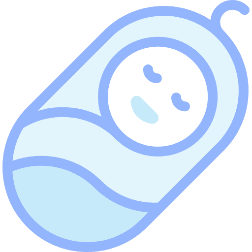 Baby infant avatar kid and baby icon
