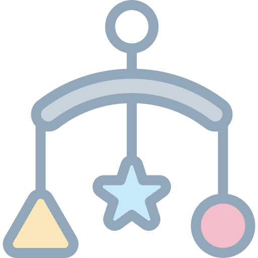 Baby mobile shape electronics kid and baby icon Baby mobile shape electronics kid and baby icon