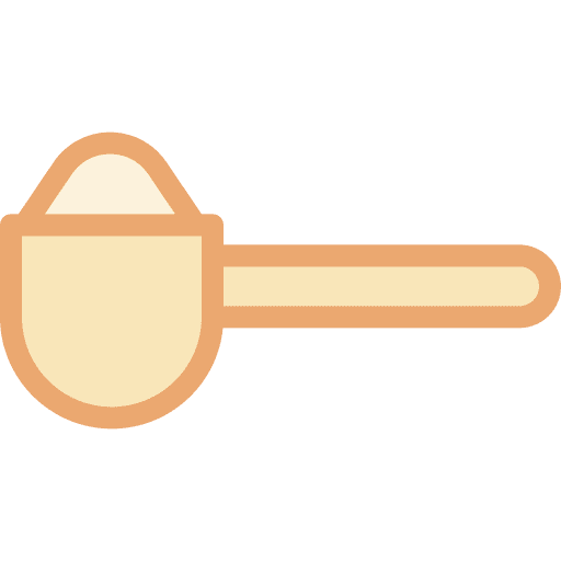 Milk powder kid and baby baby food spoon icon