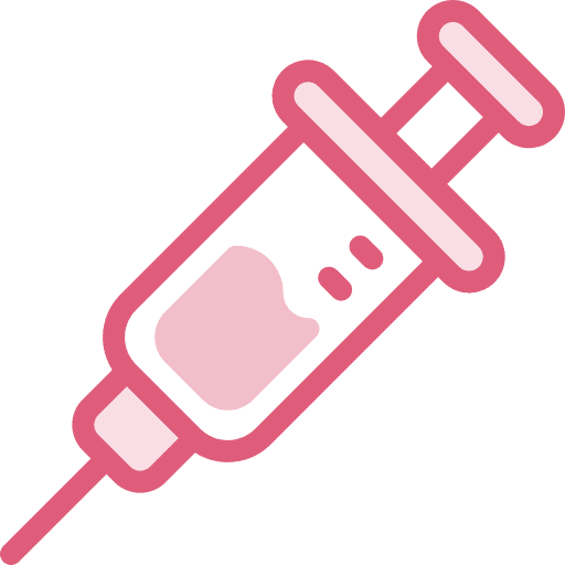 Vaccination drug healthcare and medical vaccine icon