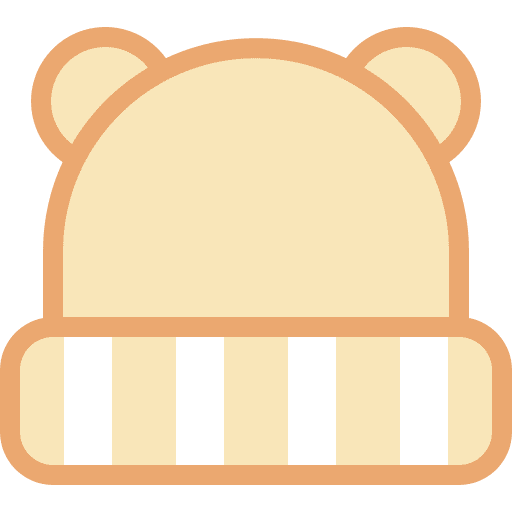 Baby hat wool hat winter hat beanie icon Baby hat wool hat winter hat beanie icon