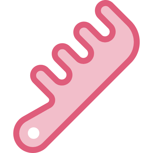 Comb beauty salon comb accessory icon Comb beauty salon comb accessory icon