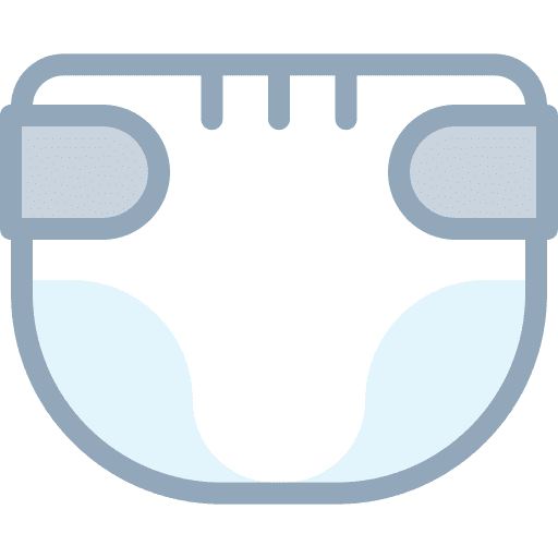 Diaper kid and baby hygiene baby icon Diaper kid and baby hygiene baby icon
