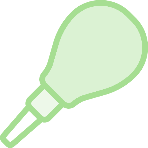 Nasal aspirator hygiene healthcare newborn icon Nasal aspirator hygiene healthcare newborn icon