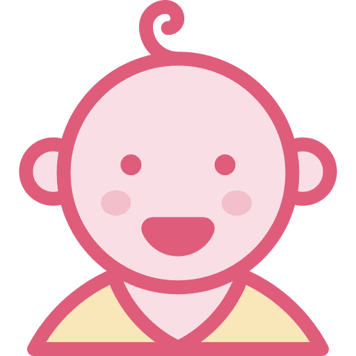 Baby avatar boy infant icon Baby avatar boy infant icon