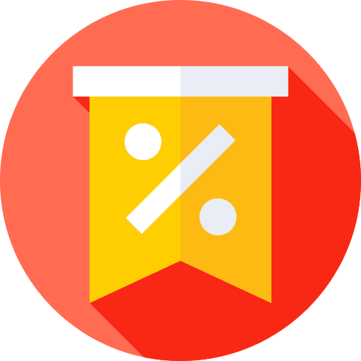 Discount discount receipt commerce and shopping icon