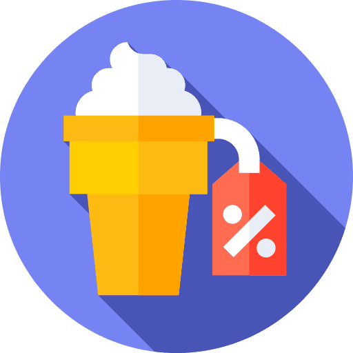 Ice cream ice cream sweet food discount icon Ice cream ice cream sweet food discount icon