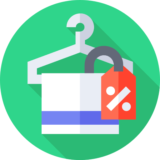 Hanger commerce and shopping price tag sales icon Hanger commerce and shopping price tag sales icon