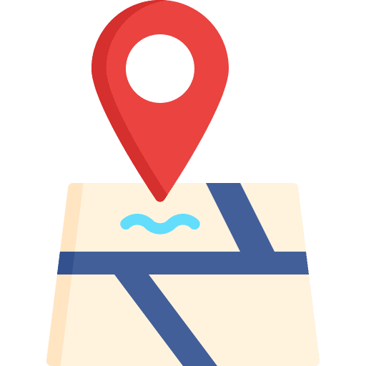 Map location maps and location position icon Map location maps and location position icon