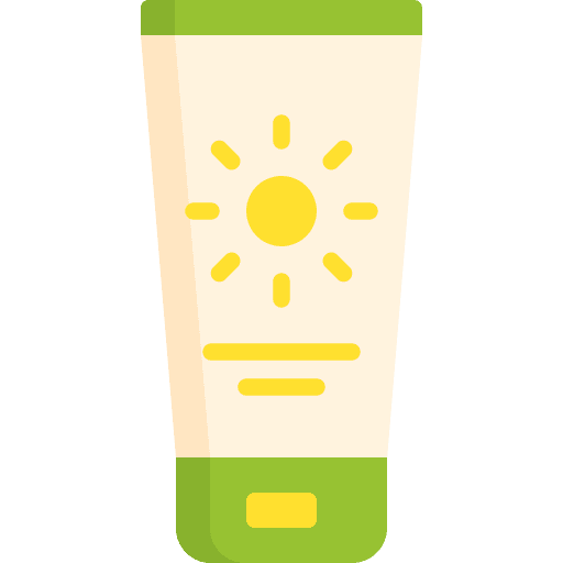Sunscreen beauty healthcare and medical lotion icon Sunscreen beauty healthcare and medical lotion icon