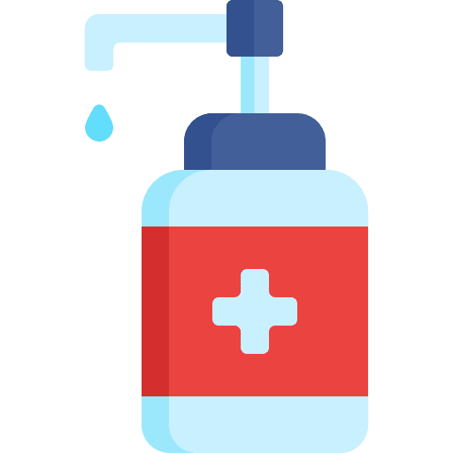 Soap hand sanitizer healthcare and medical liquid soap icon Soap hand sanitizer healthcare and medical liquid soap icon