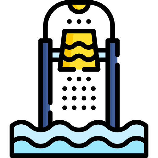 Bucket splash pad summer icon
