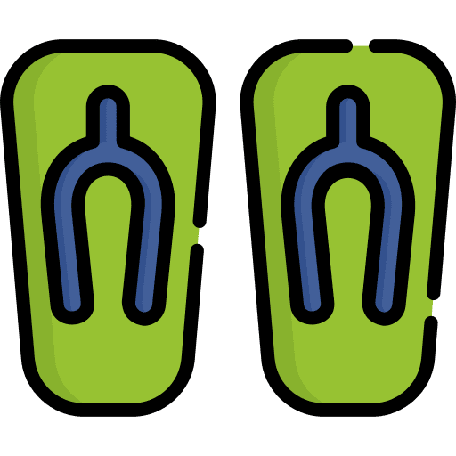 Flip flops holiday flip flops vacation icon Flip flops holiday flip flops vacation icon