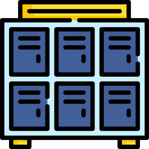 Locker furniture and household home furniture household icon Locker furniture and household home furniture household icon