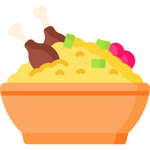 Biryani biryani bowl gastronomy icon