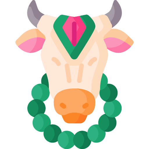 Cow india culture cow icon Cow india culture cow icon