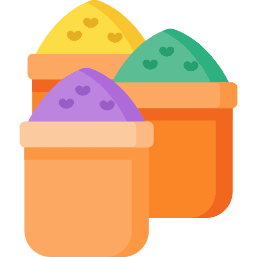 Holi hindu cultures colors icon Holi hindu cultures colors icon